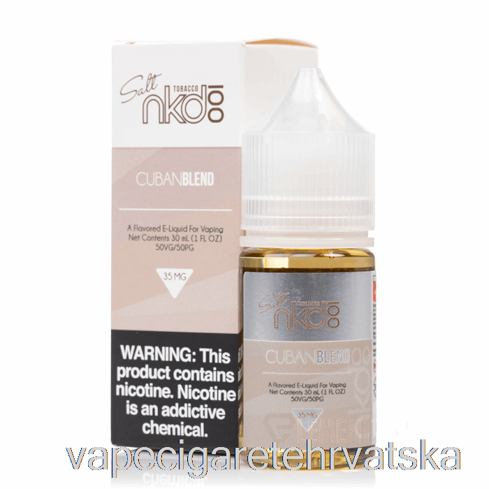 Vape Cigarete Cuban Blend - Nkd100 Solna E-tekućina - 30ml 35mg